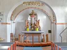 An image from the public, Danish National Church, in Faarup. Origin - the 12th century. Denmark.http://195.154.178.81/DATA/i_collage/pu/shoots/805998.jpg